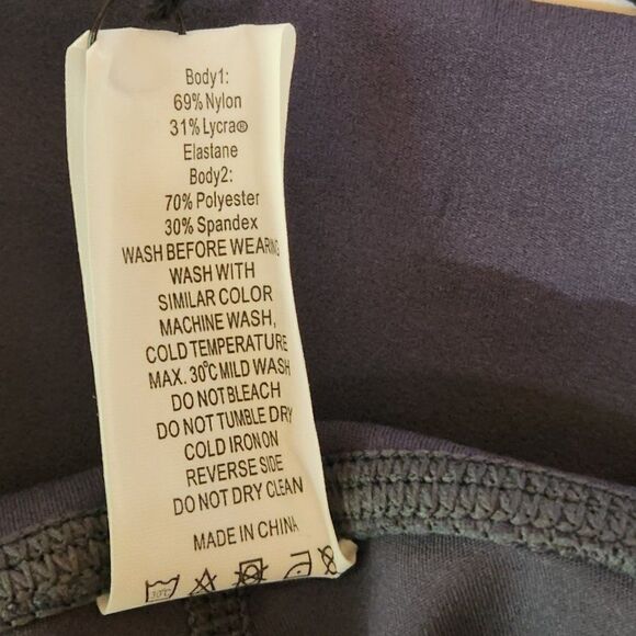 Zyia Womens Neon Yellow Parallel Luxe Hi Rise  7/8 24” Leggings Size 2 Exercise - Picture 7 of 7